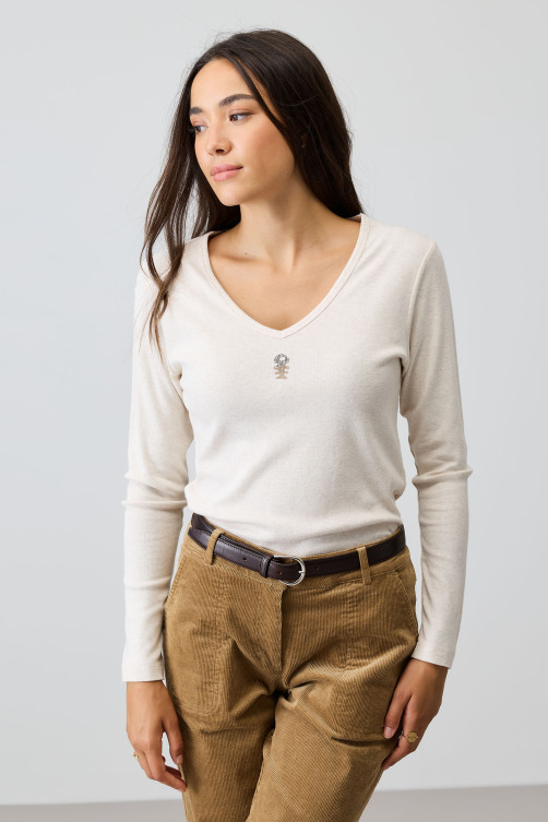 T-SHIRT TESS CHINÉ